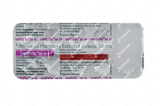 Cardivas Cr 20 MG Tablet Er 10