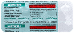 Cardivas Cr 40 Tablet 10