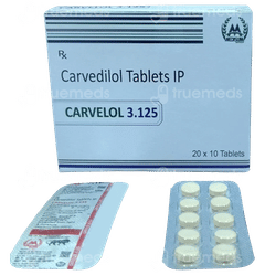 Carelol 3.125 Tablet 10 Carelol 3.125 Tablet 10