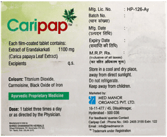 Caripap Tablet 15
