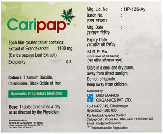 Caripap Tablet 15