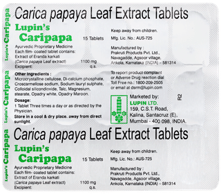 Caripapa Tablet 15