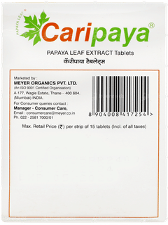 Caripaya Tablet 15