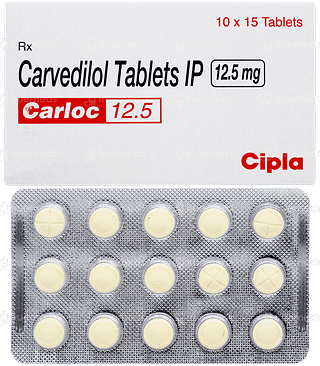 Carloc 12.5 Tablet 15