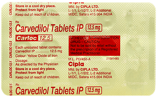 Carloc 12.5 Tablet 15