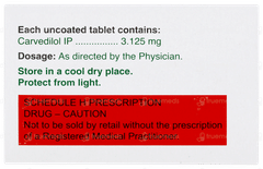 Carloc 3.125 Tablet 15 Carloc 3.125 Tablet 15