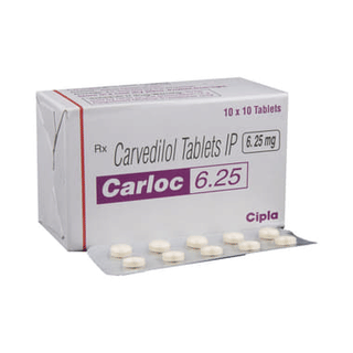 Carloc 6.25 Tablet 10