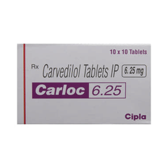 Carloc 6.25 Tablet 10