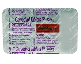 Carloc 6.25 Tablet 15