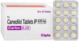 Carloc 6.25 Tablet 15