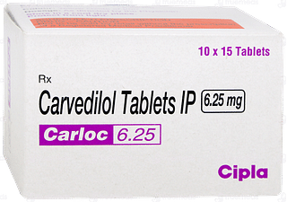 Carloc 6.25 Tablet 15