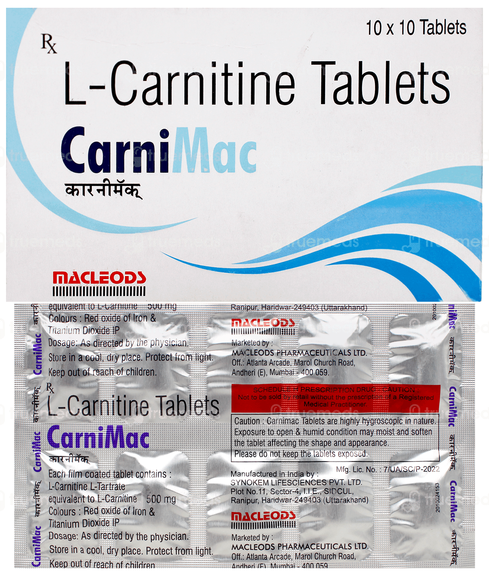 Carnimac 500 MG