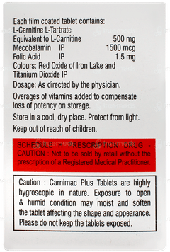 Carnimac Plus Tablet 10 Carnimac Plus Tablet 10