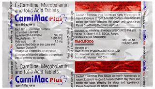 Carnimac Plus Tablet 10