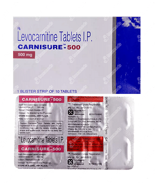 Carnisure 500 MG Tablet 10