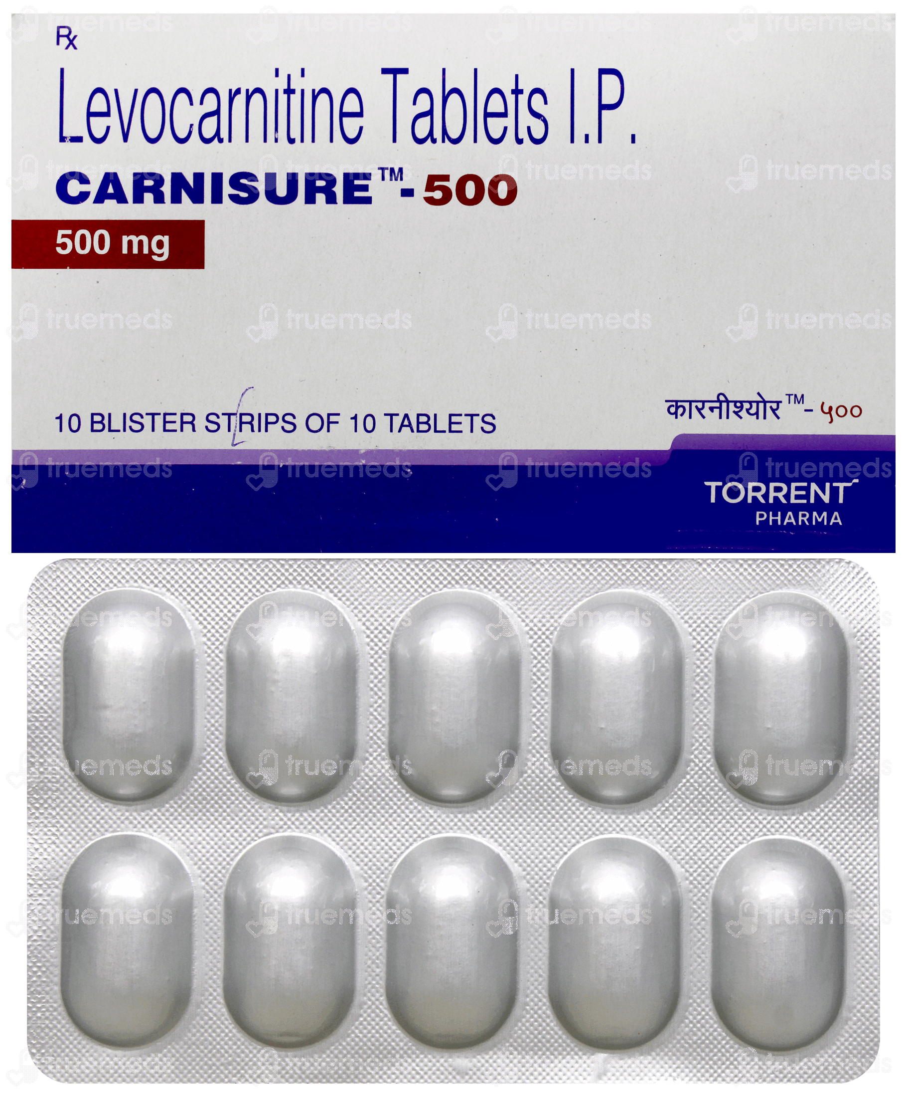 l carnitine carnisure 500 Carnisure 500 Tablet – Treat Carnitine Deficiency & Heart Issues