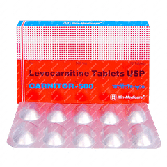 Carnitor 500 Tablet 10