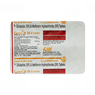 Carryl M 30 Forte Tablet 10