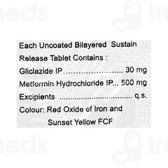 Carryl M 30/500 MG Tablet Sr 10 Carryl M 30/500 MG Tablet Sr 10