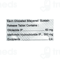 Carryl M Sr 60/500 MG Tablet 10 Carryl M Sr 60/500 MG Tablet 10