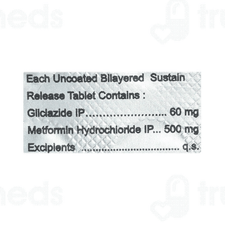 Carryl M Sr 60/500 MG Tablet 10