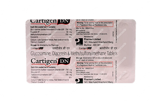 Cartigen Dn 750/50/250 MG Tablet 10