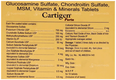 Cartigen Forte Tablet 10