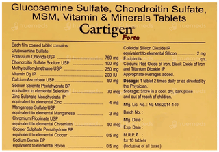 Cartigen Forte Tablet 10