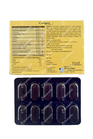 Cartigen Forte Plus Tablet 10