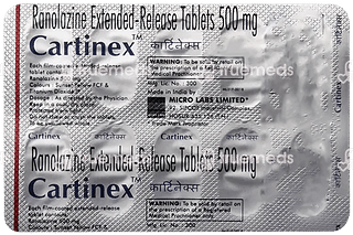 Cartinex 500 MG Tablet Er 10