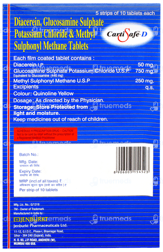 Cartisafe D Tablet 10