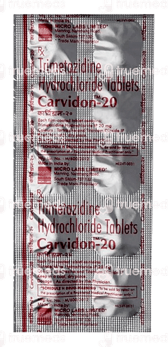Carvidon 20 Tablet 10