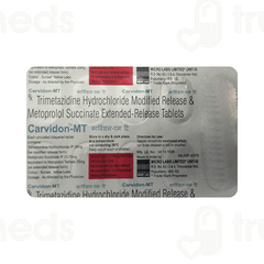 Carvidon Mt 50 MG Tablet 10