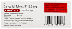 Carvil 12.5 Tablet 10 Carvil 12.5 Tablet 10