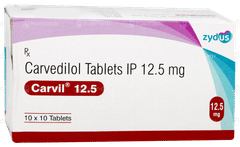Carvil 12.5 Tablet 10 Carvil 12.5 Tablet 10