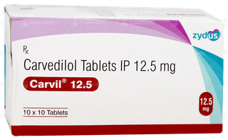 Carvil 12.5 Tablet 10