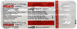 Carvil 12.5 Tablet 10