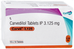 Carvil 3.125 Tablet 10 Carvil 3.125 Tablet 10