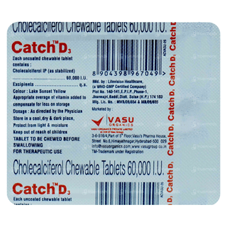 Catch D3 Chewable Tablet 4
