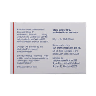 Caverta 25 Tablet 4