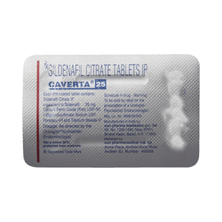 Caverta 25 Tablet 4