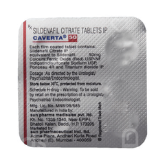 Caverta 50 Tablet 4 Caverta 50 Tablet 4