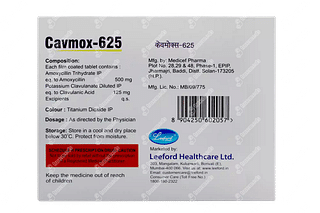 Cavmox 625 Tablet 6