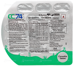 Cc 74 Chewable Tablet 15