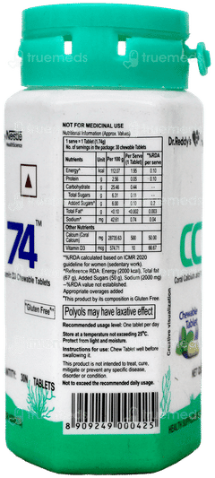 Cc 74 Chewable Tablet 30