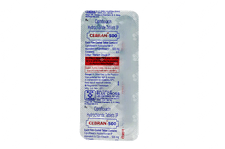 Cebran 500 MG Tablet 10