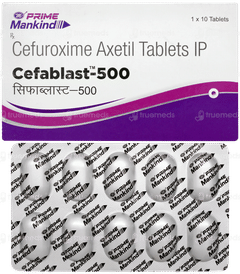 Cefablast 500 Tablet 10
