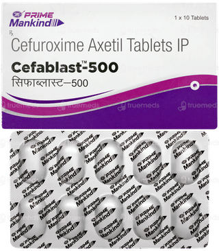 Cefablast 500 Tablet 10