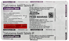 Cefablast 500 Tablet 10