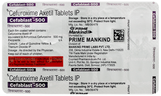 Cefablast 500 Tablet 10